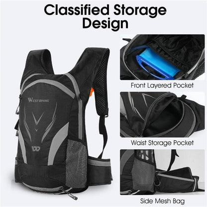 Waterproof Cycling Backpack with Hydration