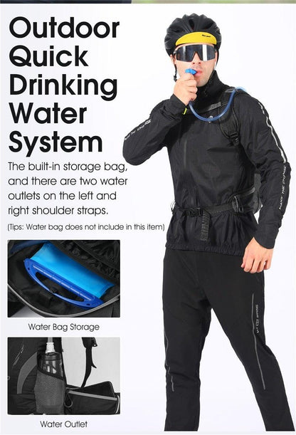 Waterproof Cycling Backpack with Hydration