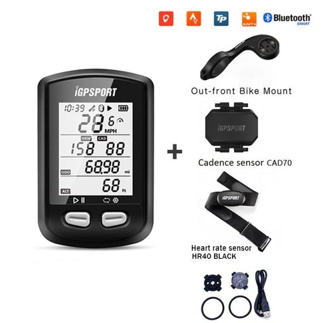 iGPSPORT bike wireless GPS cycle computer with LCD display, IPX6 waterproof, ANT+/Bluetooth on Tampa Home & Garden Store