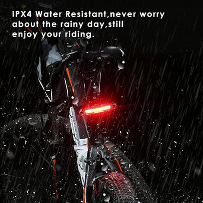 Bike Tail Light Usb Rechargeable with 5 Modes