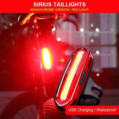 Bike Tail Light Usb Rechargeable with 5 Modes