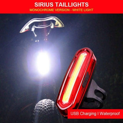 Bike Tail Light Usb Rechargeable with 5 Modes