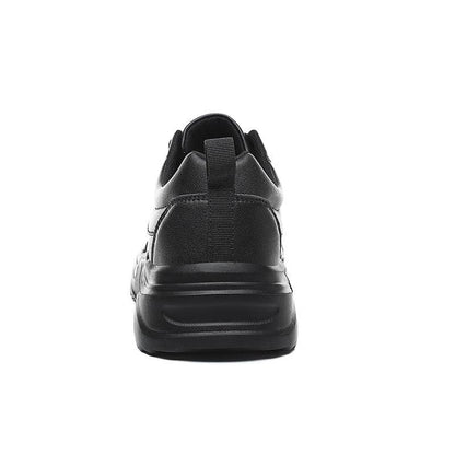 Men's Plush Leather Sneakers and Warm Linings