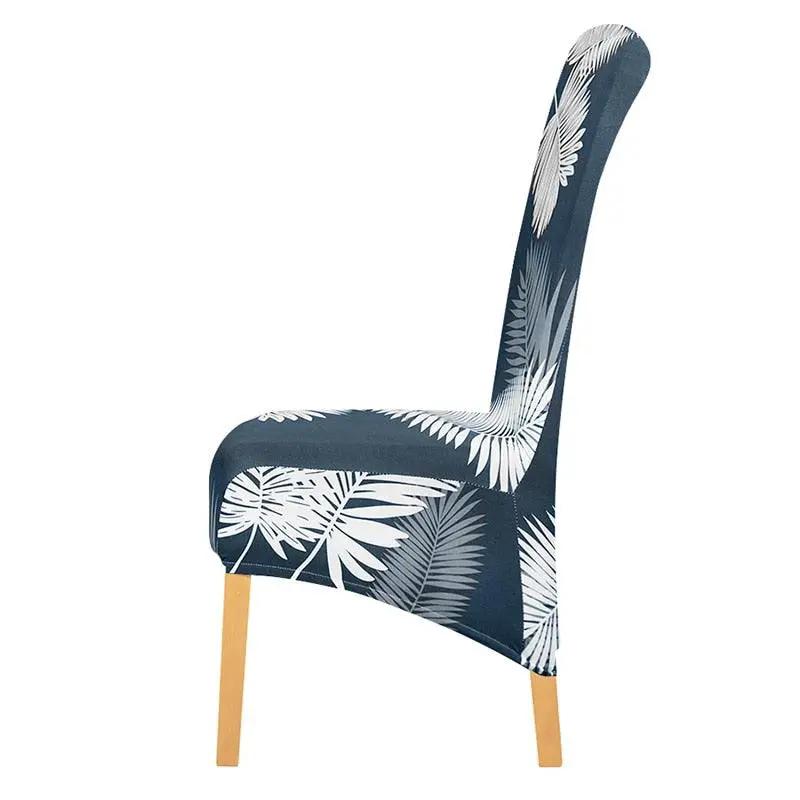 Stretch Chair Cover With Elastic Band For Dining