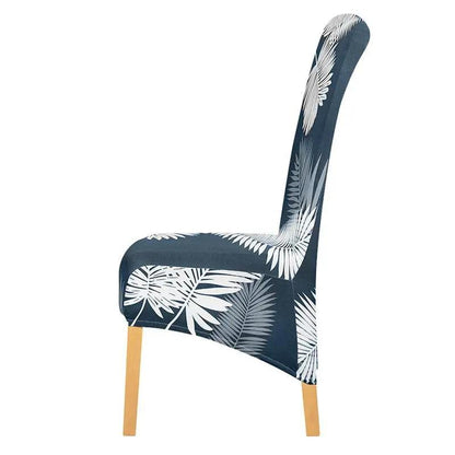 Stretch Chair Cover With Elastic Band For Dining