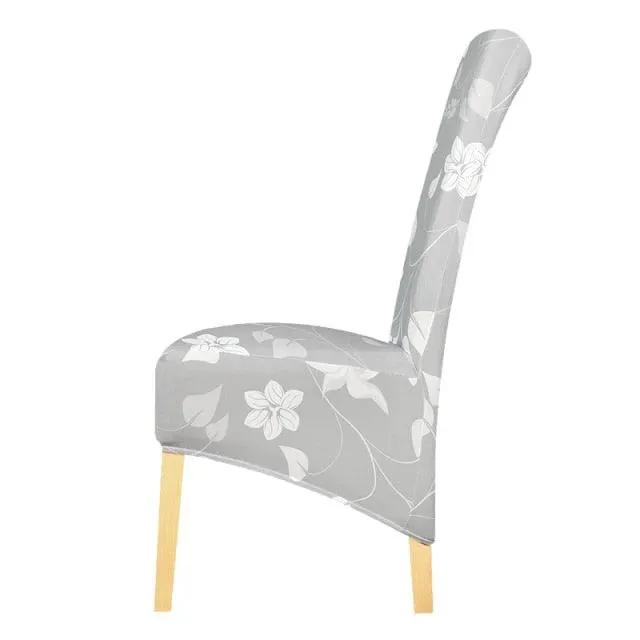 Stretch Chair Cover With Elastic Band For Dining