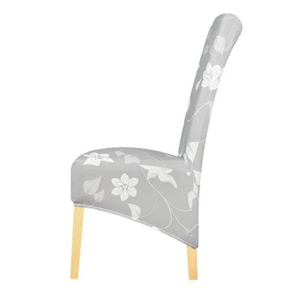 Stretch Chair Cover With Elastic Band For Dining