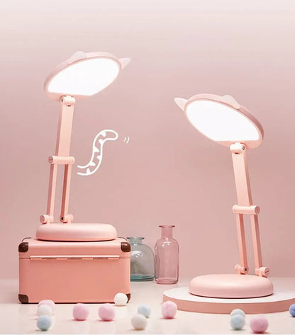 Cute Cat LED Desk Lamp for Kids Eye Protection