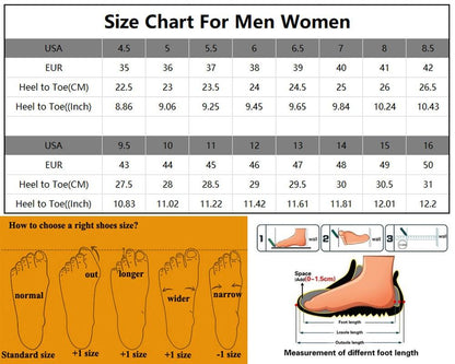 Running Mens Sport Elegant Sneakers size chart US/EU sizes fit guide Stevvex athletic shoes on Tampa Home & Garden Store