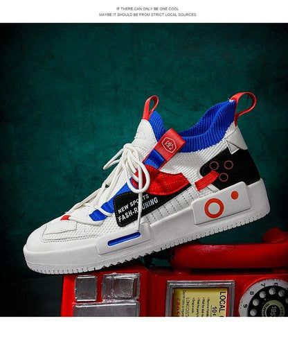 Luxury Men and Breathable Casual Sneakers