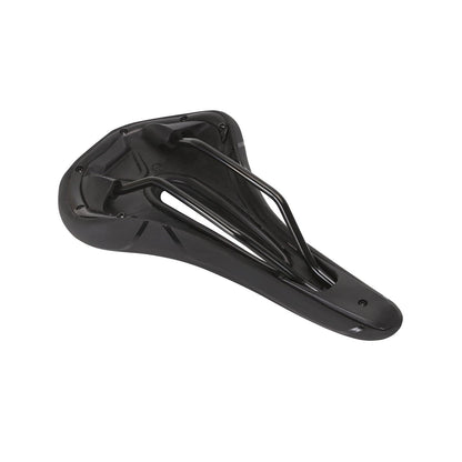 Hollow Comfort bicycle saddle with black rails and memory foam cushion, universal fit on Tampa Home & Garden Store