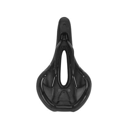 Stevvex Hollow Comfort Bicycle Saddle black memory foam with hollow center road bike seat on Tampa Home & Garden Store