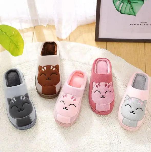 Women Winter Warm Home Slippers With Memory Foam