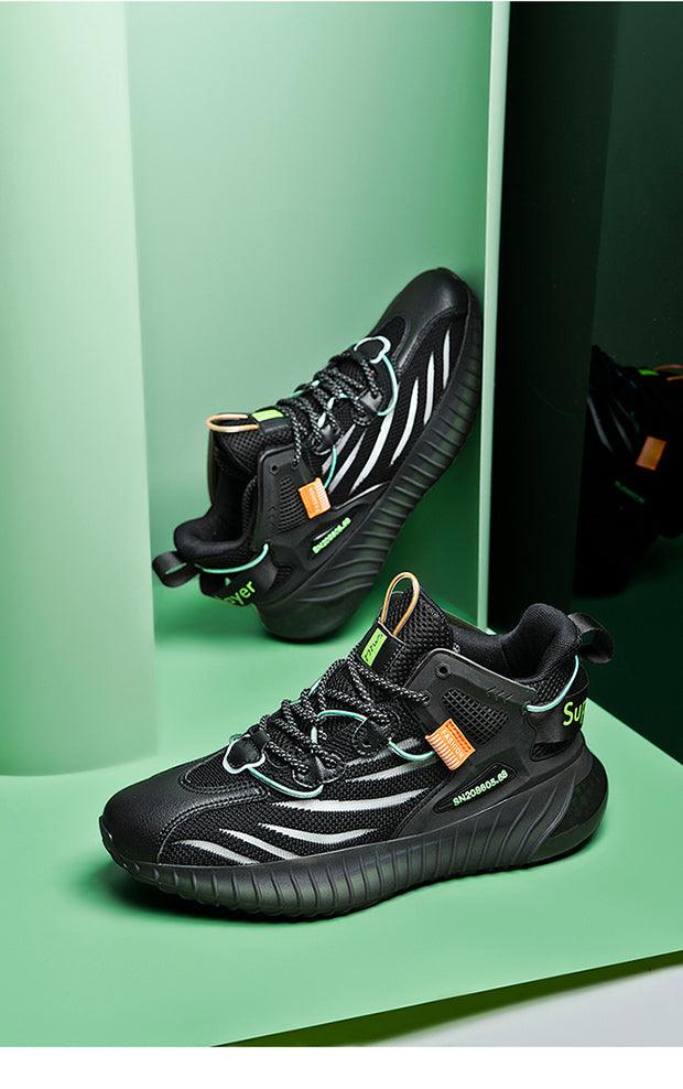 Mens Lightweight And Breathable Running Sneakers