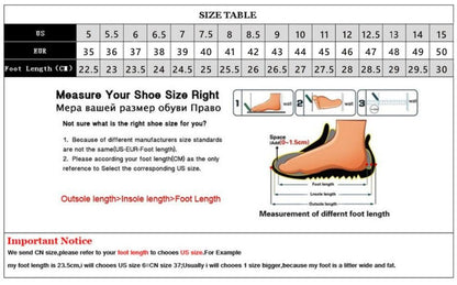 Stevvex boots size table with US/EU sizes and foot length guide on Tampa Home & Garden Store