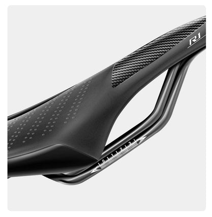 Stevvex ST90SP5111FVT bicycle saddle with textured black top and visible alloy rails on Tampa Home & Garden Store
