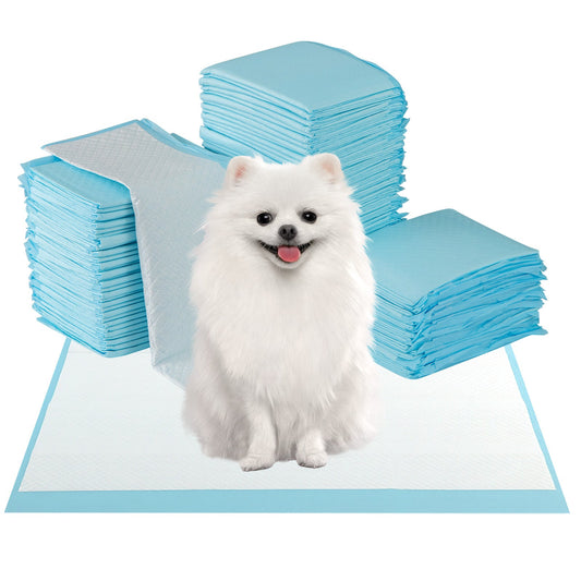 Dog and Puppy Pee Pads 24" x 17" (300 Counts) for Potty Training-Blue - Tampa Home & Garden Store