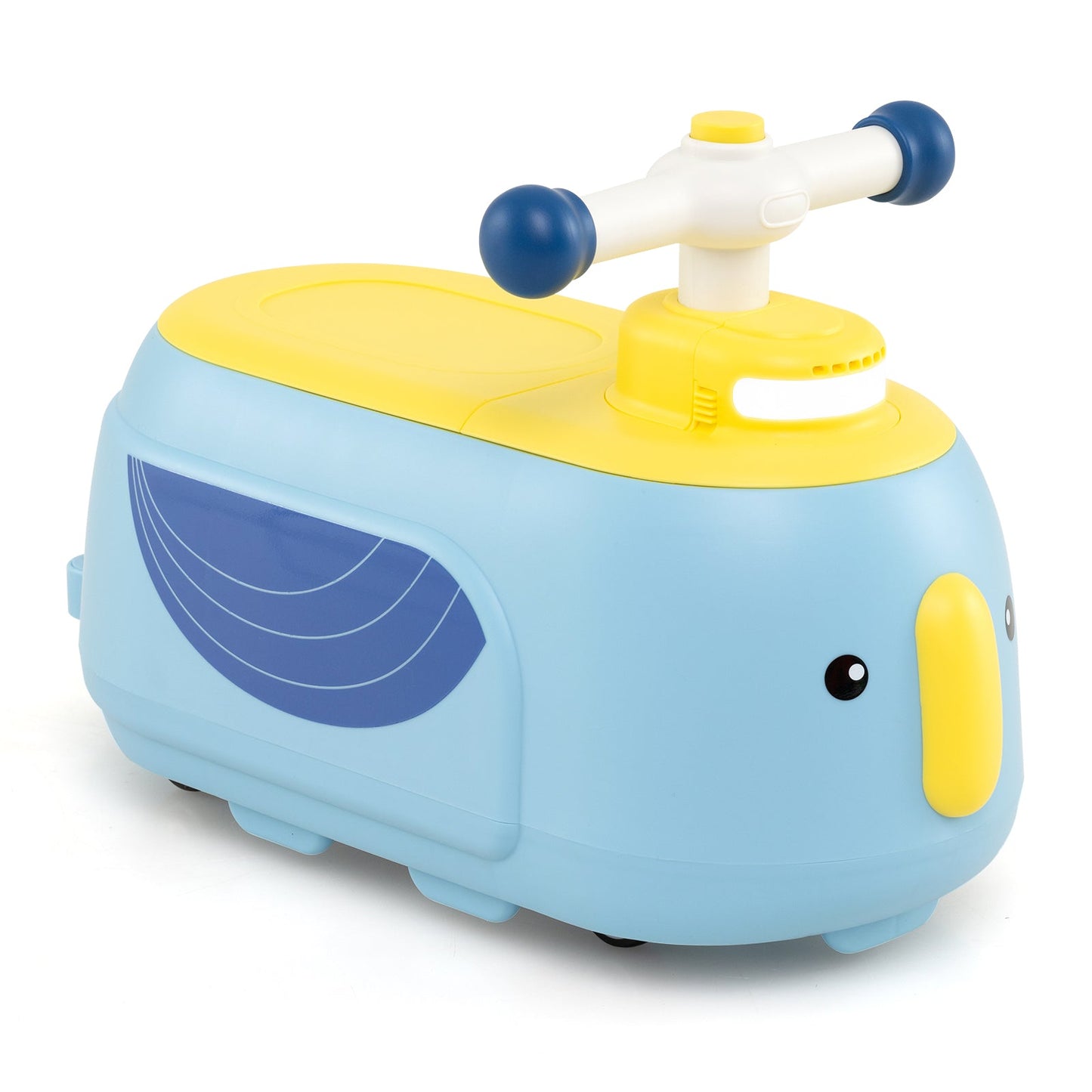 Toddler Ride on Toy with Trailer and Light Music
