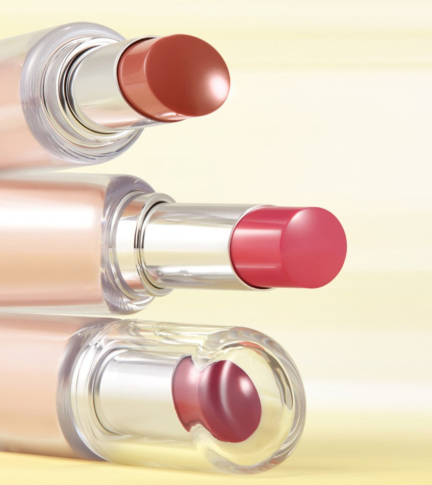 Laka Bonding Glow Lipstick by Seoulia – trio nude pink berry shades with silver tubes on Tampa Home & Garden Store