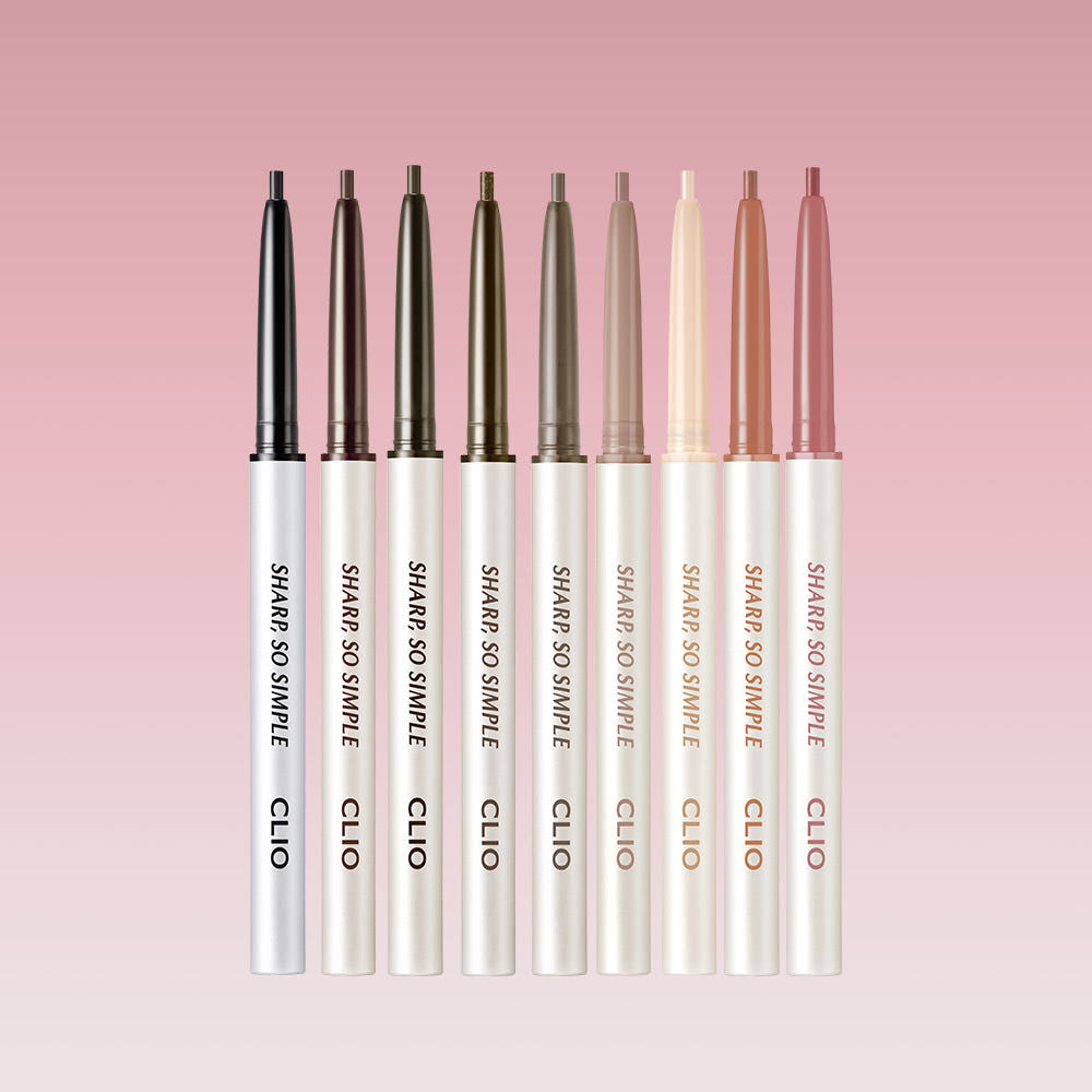 CLIO Sharp So Simple Waterproof Eyeliner Pencil Liner, 10-color set on Tampa Home & Garden Store