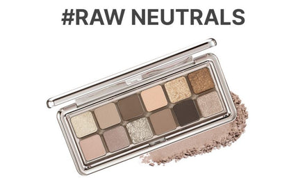 3CE New Take Eyeshadow Palette Seoulia 5-color neutral browns in silver compact on Tampa Home & Garden Store