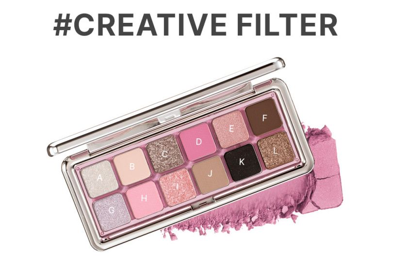 3CE New Take Eyeshadow Palette with 10 pink-neutral shades in a silver case on Tampa Home & Garden Store