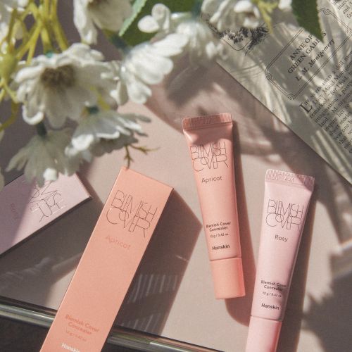 Concealer Hanskin Blemish Cover Color Edition by Seoulia, two apricot and rosy tubes, 12g on Tampa Home & Garden Store