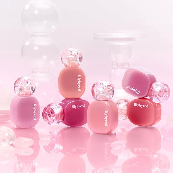 Balming Dewy Tint lip tint set by lilybyred, 6 pink shade tubes on Tampa Home & Garden Store