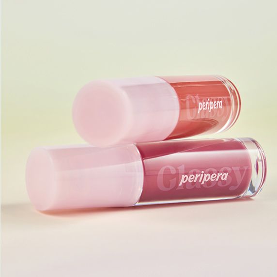 peripera Ink Glasting Lip Gloss two pink tubes stacked with pink caps Seoulia on Tampa Home & Garden Store