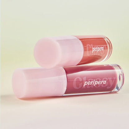 peripera Ink Glasting Lip Gloss two pink tubes stacked with pink caps Seoulia on Tampa Home & Garden Store