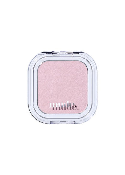 mude Face Fill Volumer Highlighter pink shade compact with clear square case by Seoulia on Tampa Home & Garden Store