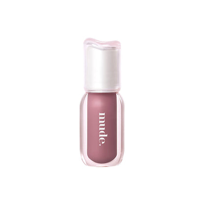 mude Angel Hug Glaze lip tint 5g in mauve pink bottle with clear pink cap Seoulia brand on Tampa Home & Garden Store