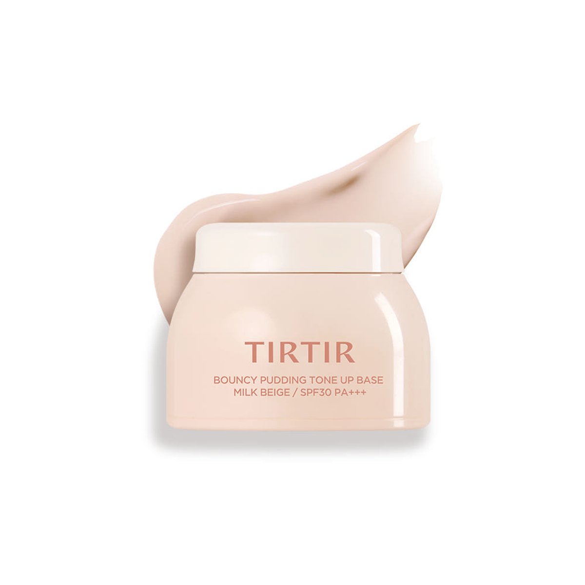 TIRTIR Bouncy Pudding Tone Up Base in milk beige with SPF30 PA+++ on Tampa Home & Garden Store