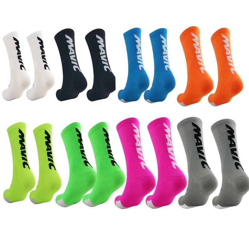 Professional unisex cycling socks by Stevvex in assorted colorways with MAJIC branding on Tampa Home & Garden Store