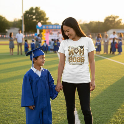 Proud Mom and the 2026 Graduate Cotton Tee