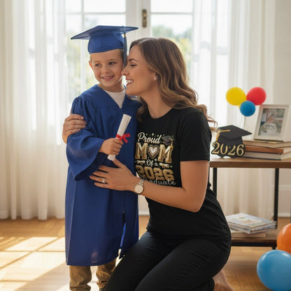 Proud Mom and the 2026 Graduate Cotton Tee