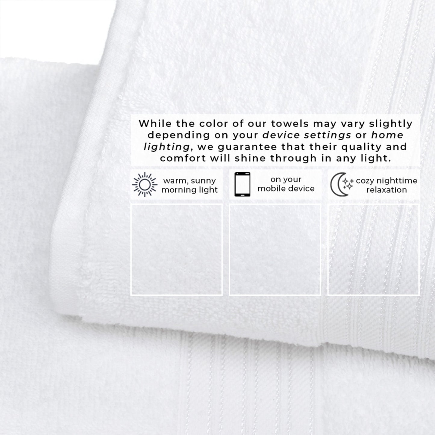 Super Soft and Lightweight Cotton Bath Towels