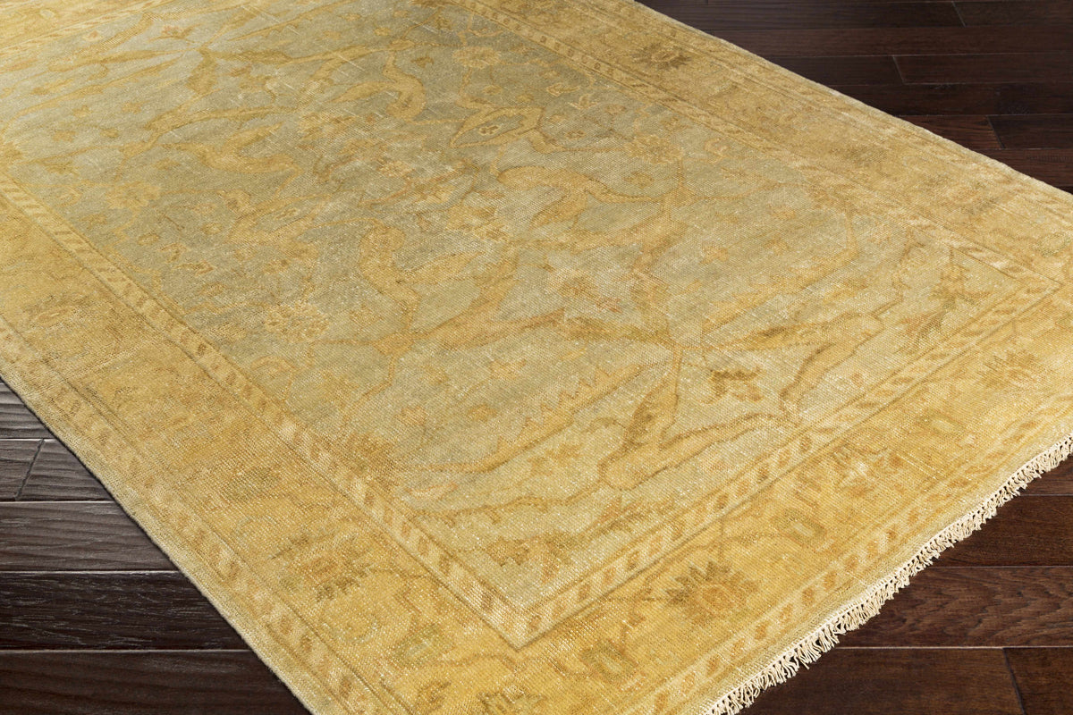 Perrysville Area Rug - Clearance, beige-gold ornate pattern rug by Boutique Rugs on Tampa Home & Garden Store