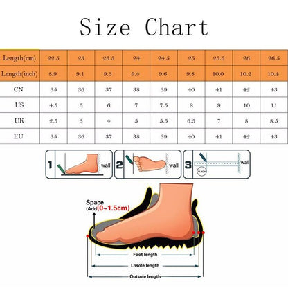 Purple women gold chain leather slides by Stevvex sandals with size chart and foot diagram on Tampa Home & Garden Store