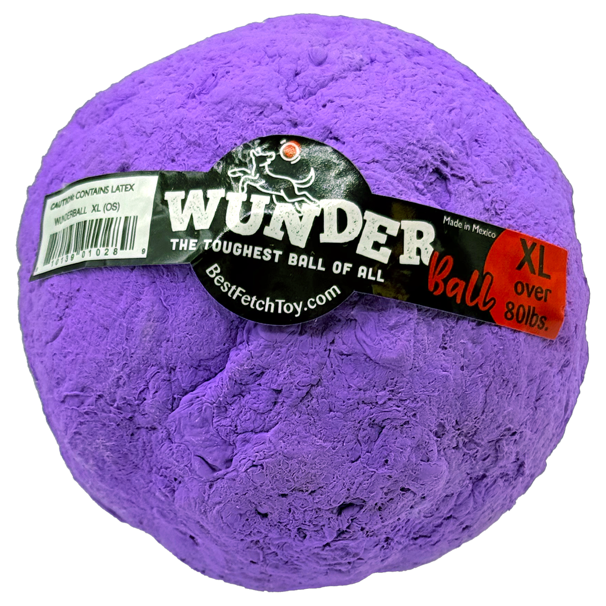 WUNDERball Fetch Toy Natural Rubber Ball For Dogs