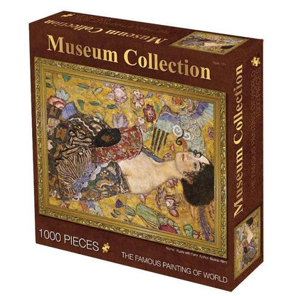 Puzzle box Stevvex Museum Collection 1000-piece brown landscape puzzle on Tampa Home & Garden Store