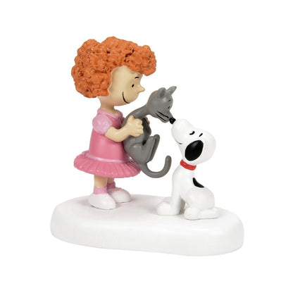 Frieda y Faron conocen a Snoopy