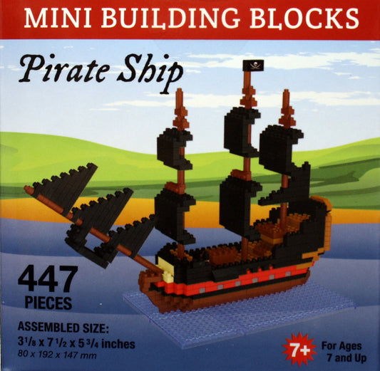 Mini blocs de construction - Bateau pirate