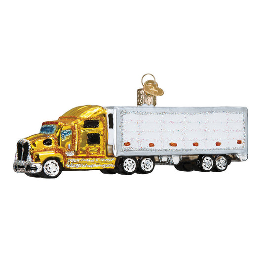 Old World Christmas Semi Truck - Tampa Home & Garden Store