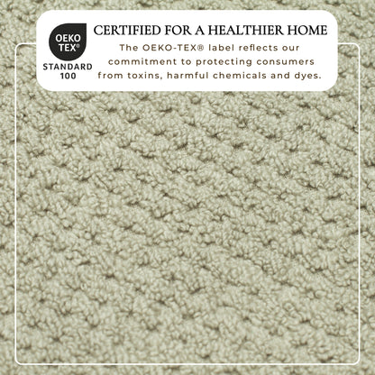 Premium Cotton Checkered Jacquard Towel for Bath