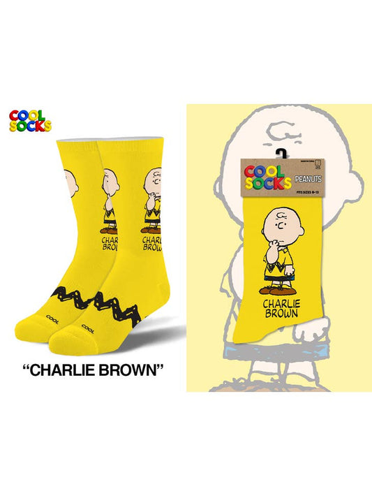 Charlie Brown - Crew Socks - Tampa Home & Garden Store