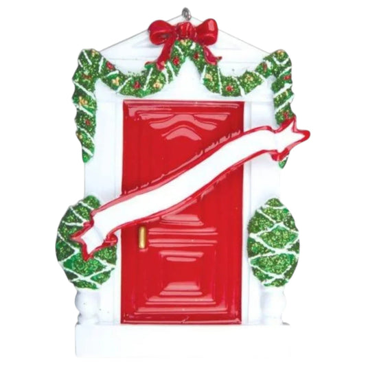 Red Door Home Ornament - Tampa Home & Garden Store