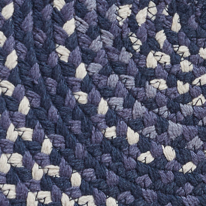 Camino de mesa trenzado - Piedra azul - 15x34