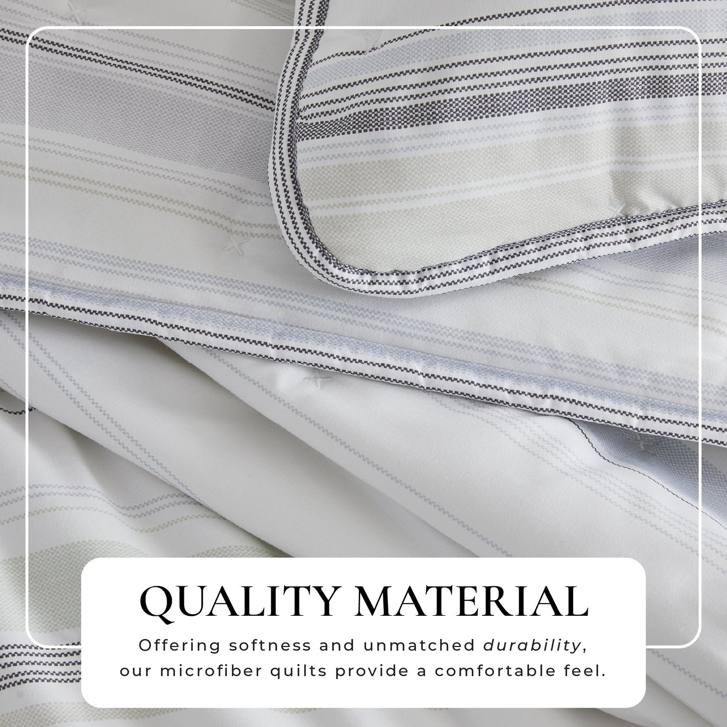 Modern Dot Stitch Quilt Set For Bedrooms