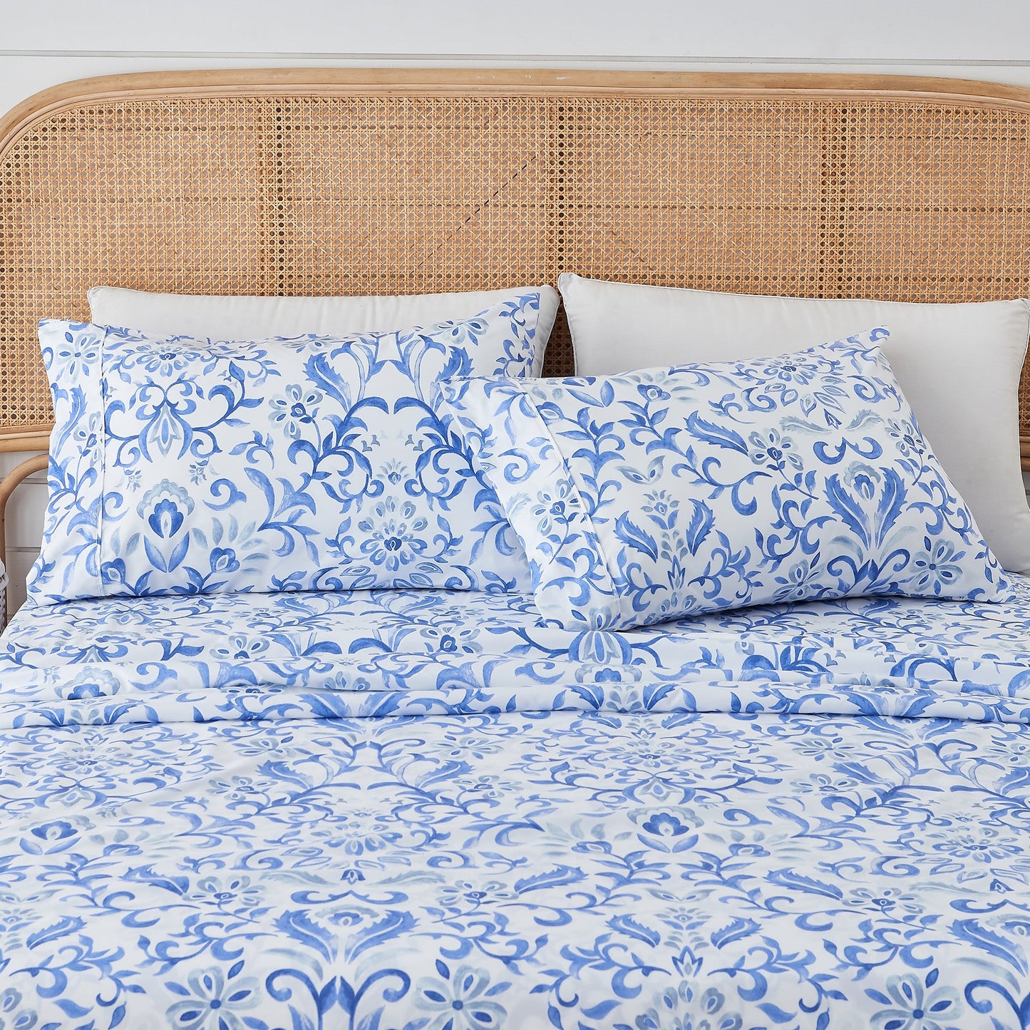 Watercolor Floral Sheet Set and a Pillowcase